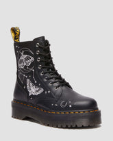 JADON CELESTIAL MOTH EMBROIDERED PLATFORM BOOT