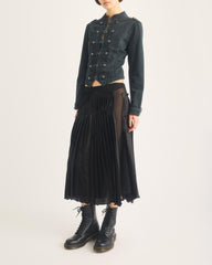 1490 Smooth Leather Mid Calf Boots