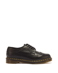 3989 Yellow Stitch Smooth Leather Brogue Shoes