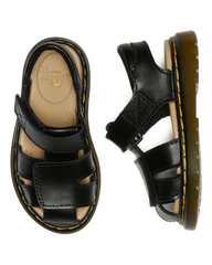 Toddler Moby II Leather Velcro Sandals