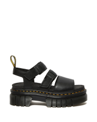 Ricki Nappa Lux Leather 3-Strap Platform Sandals