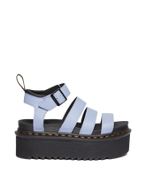 Blaire Pisa Leather Platform Strap Sandals
