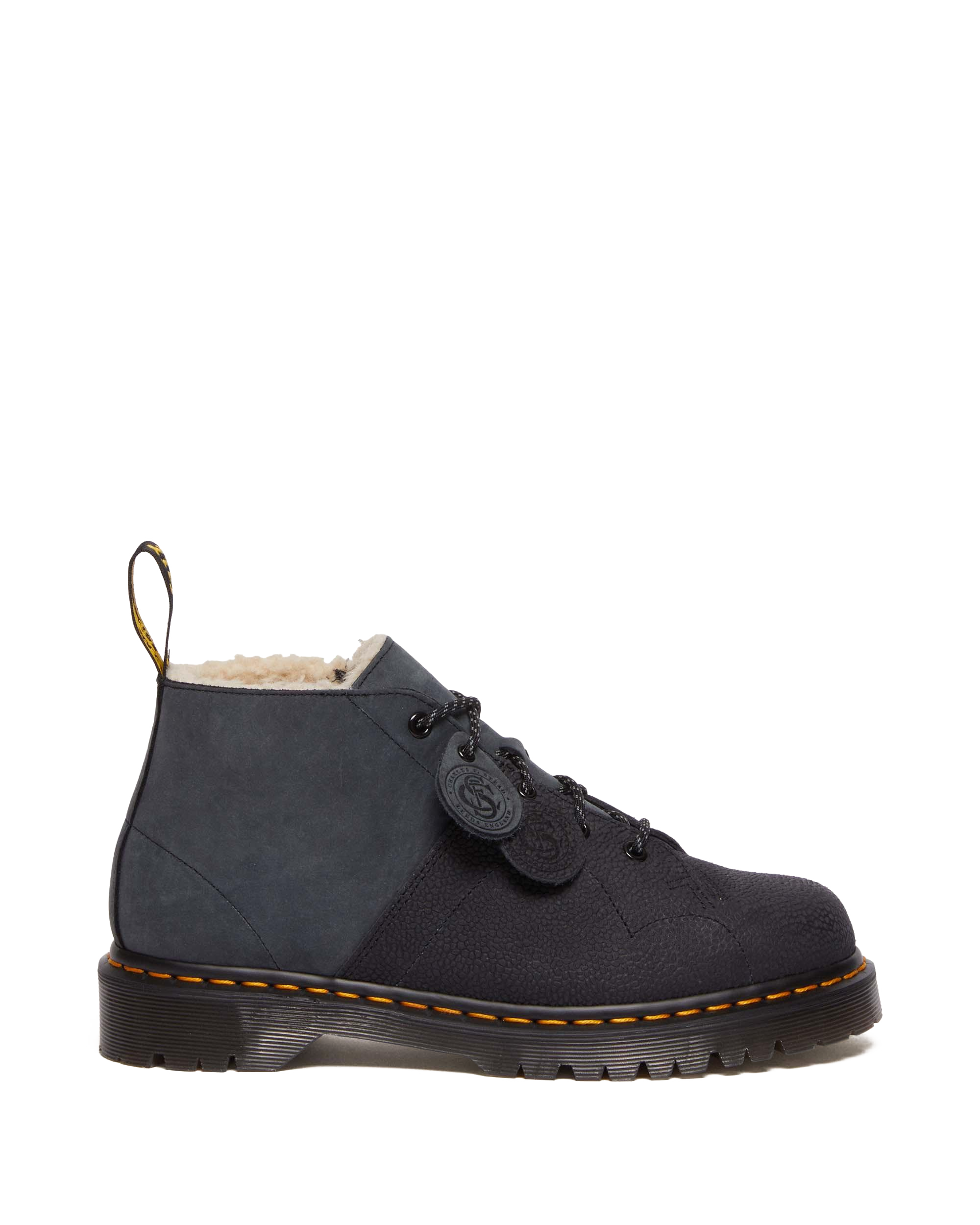 Church Nubuck & Pebble Leather Monkey Boots