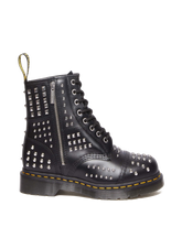 1460 Studded Zip Atlas Leather Lace Up Boots