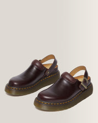 Laketen Atlas Leather Slingback Platform Mules