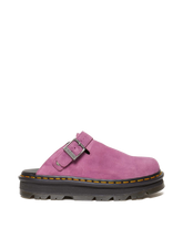 Zebzag Suede Casual Slingback Platform Mules