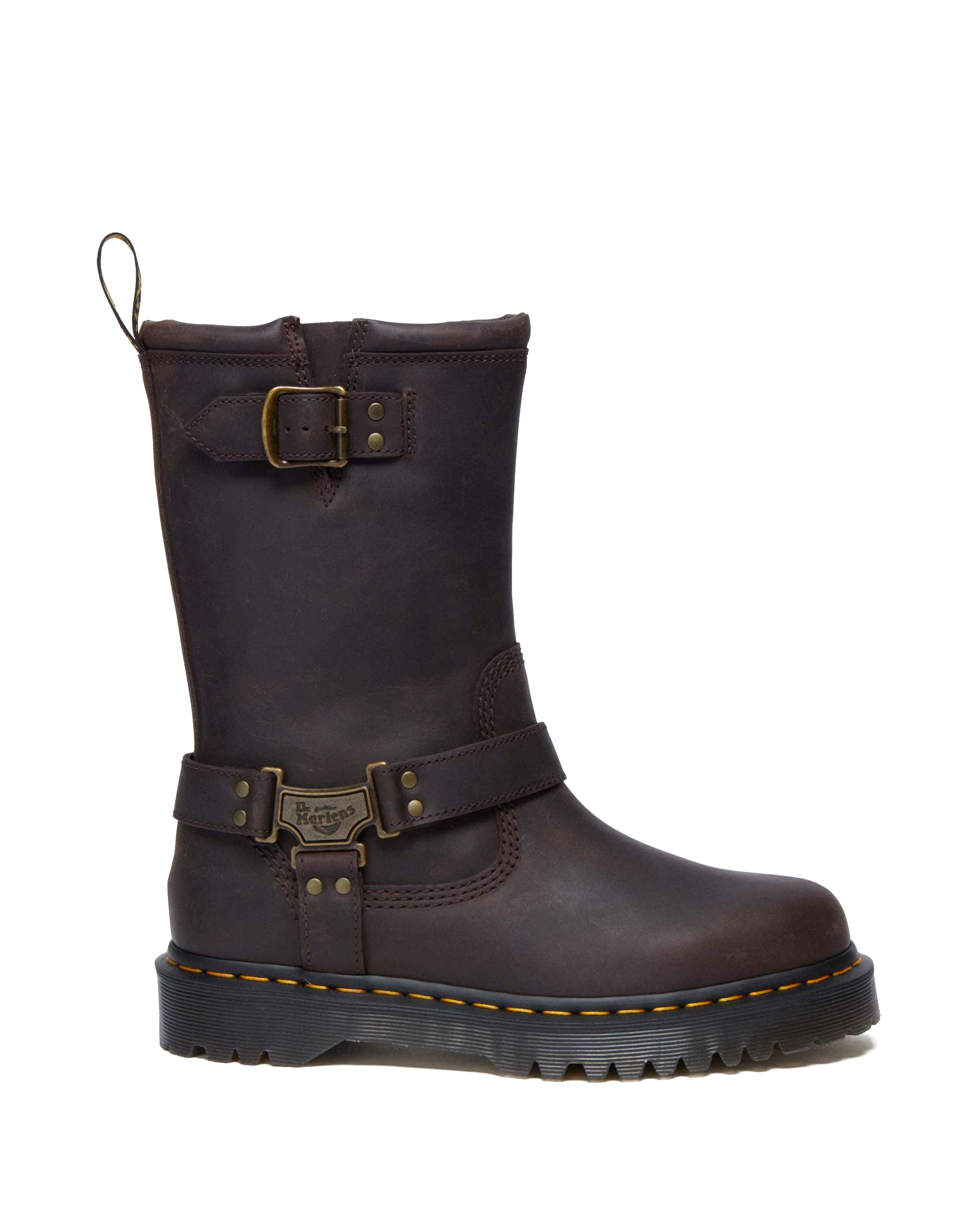 Anistone Hi Leather Biker Boots