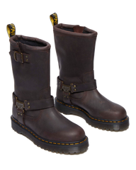 Anistone Hi Leather Biker Boots