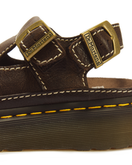 Dunnet Flower Full Grain Leather Sandals