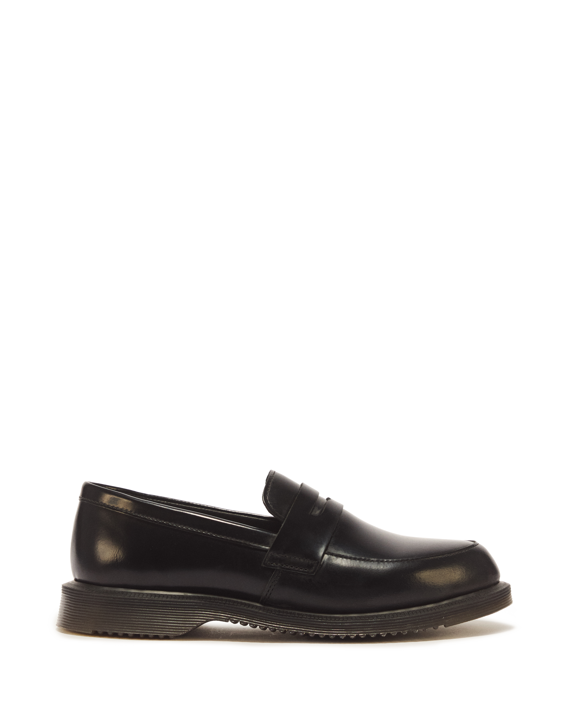 Temara Polished Smooth Leather Loafers