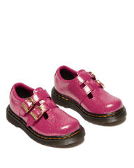 TODDLER 8065 GLITTER PATENT LEATHER MARY JANE SHOES