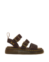 Gryphon Quad Grizzly Leather Sandals