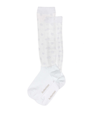 Short Heart Mesh Organic Cotton Blend Socks