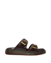 Josef Two Strap Atlas Leather Sandals