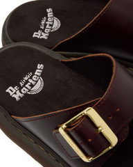 Josef Two Strap Atlas Leather Sandals
