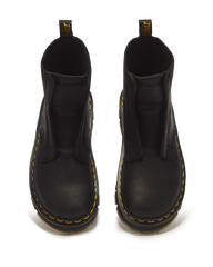 Zebzag Laceless Slip On Leather Boots