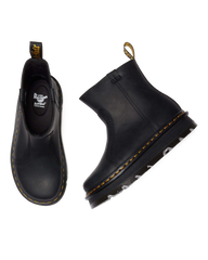 Zebzag Rigger Slip On Leather Boots