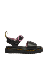 Junior Marlowe II Glitter Heart Leather Strap Shoes