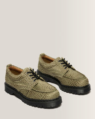 Lowell Hair On Leather Moc Toe Shoes