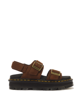 Zebzag Nubuck Platform Sandals
