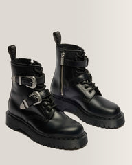 1460 Bex Western Buckle Leather Boots
