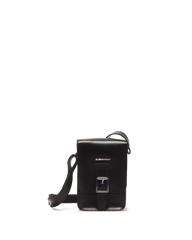 Leather Vertical Crossbody Bag