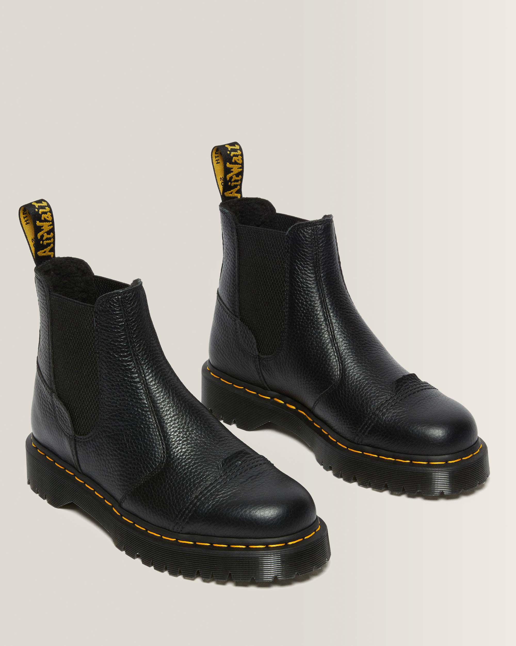 2976 Bex Fleece-Lined Platform Chelsea Boots