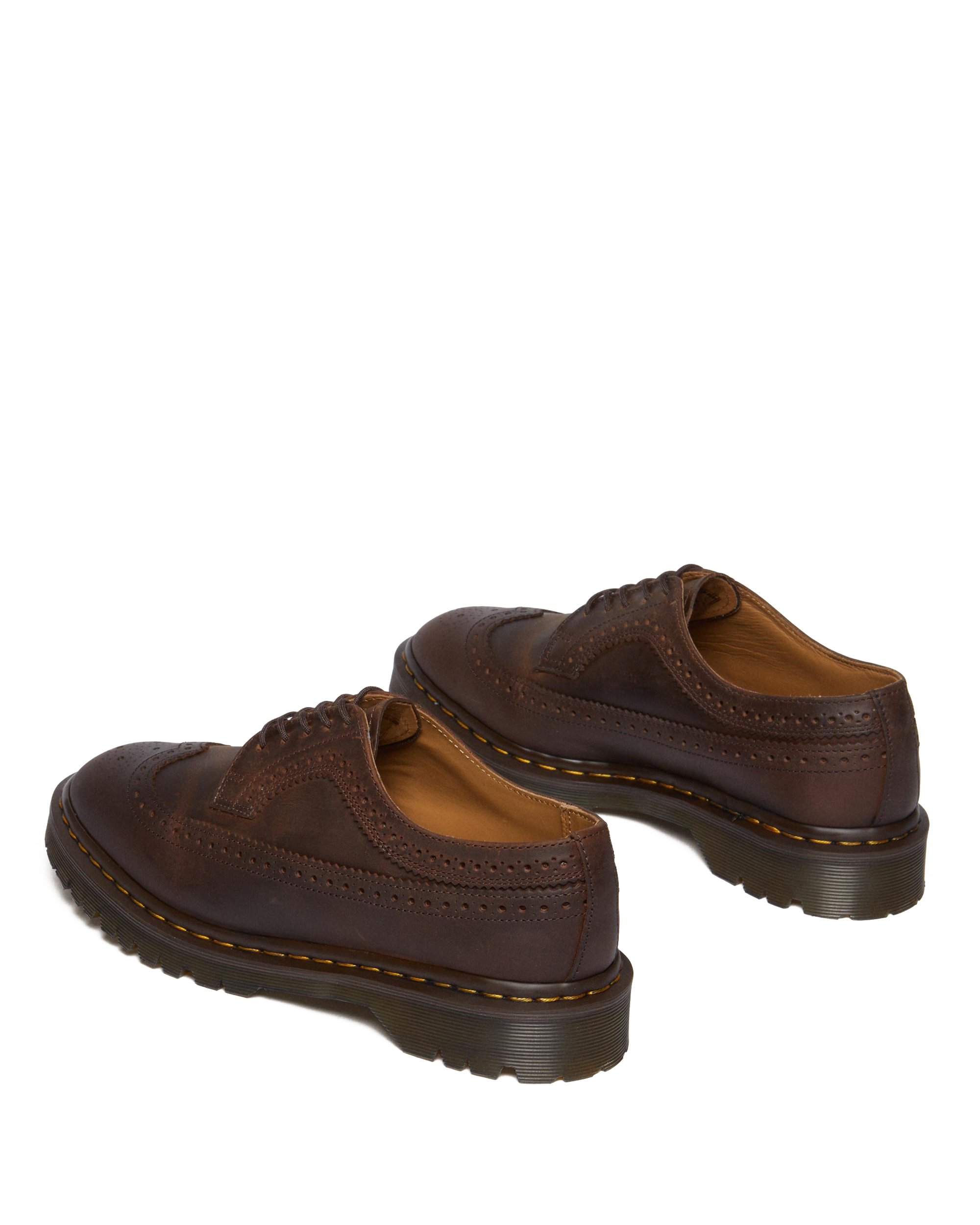 3989 Brogue Crazy Horse Leather Shoes
