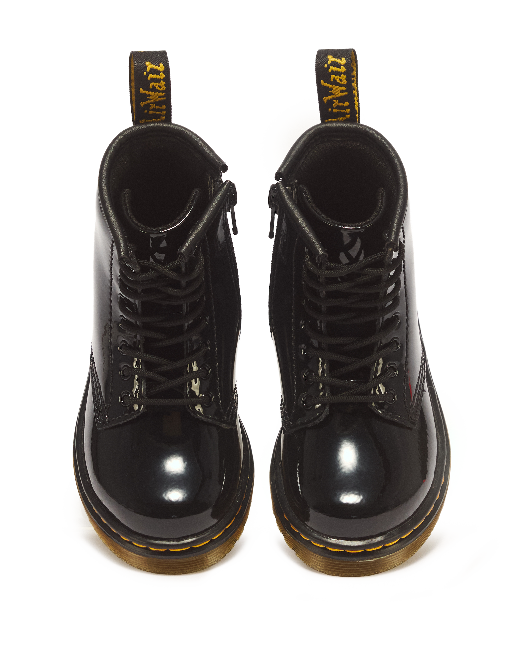 Toddler 1460 Patent Leather Lace Up Boots
