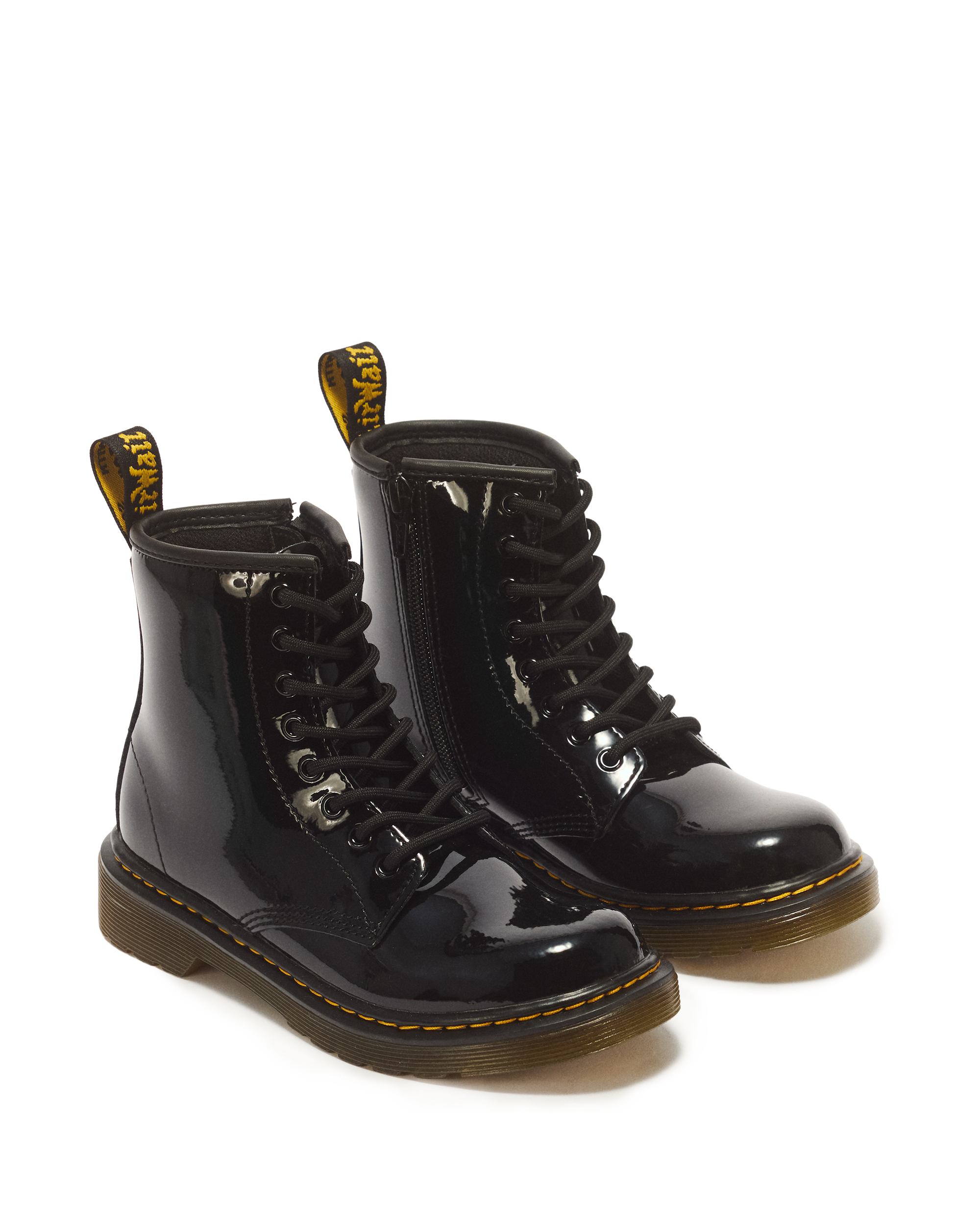 Junior 1460 Patent Leather Lace Up Boots