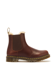 2976 Women's Faux Fur Lined Chelsea Boots