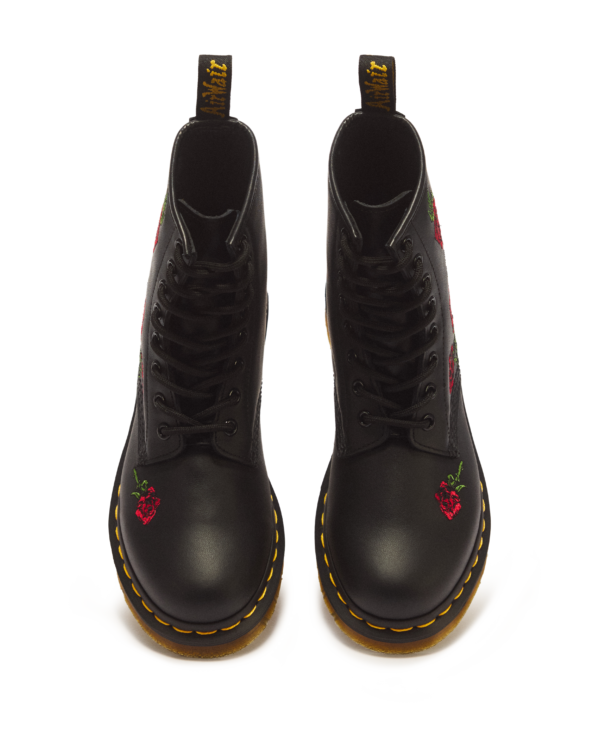 1460 Vonda Floral Leather Lace Up Boots