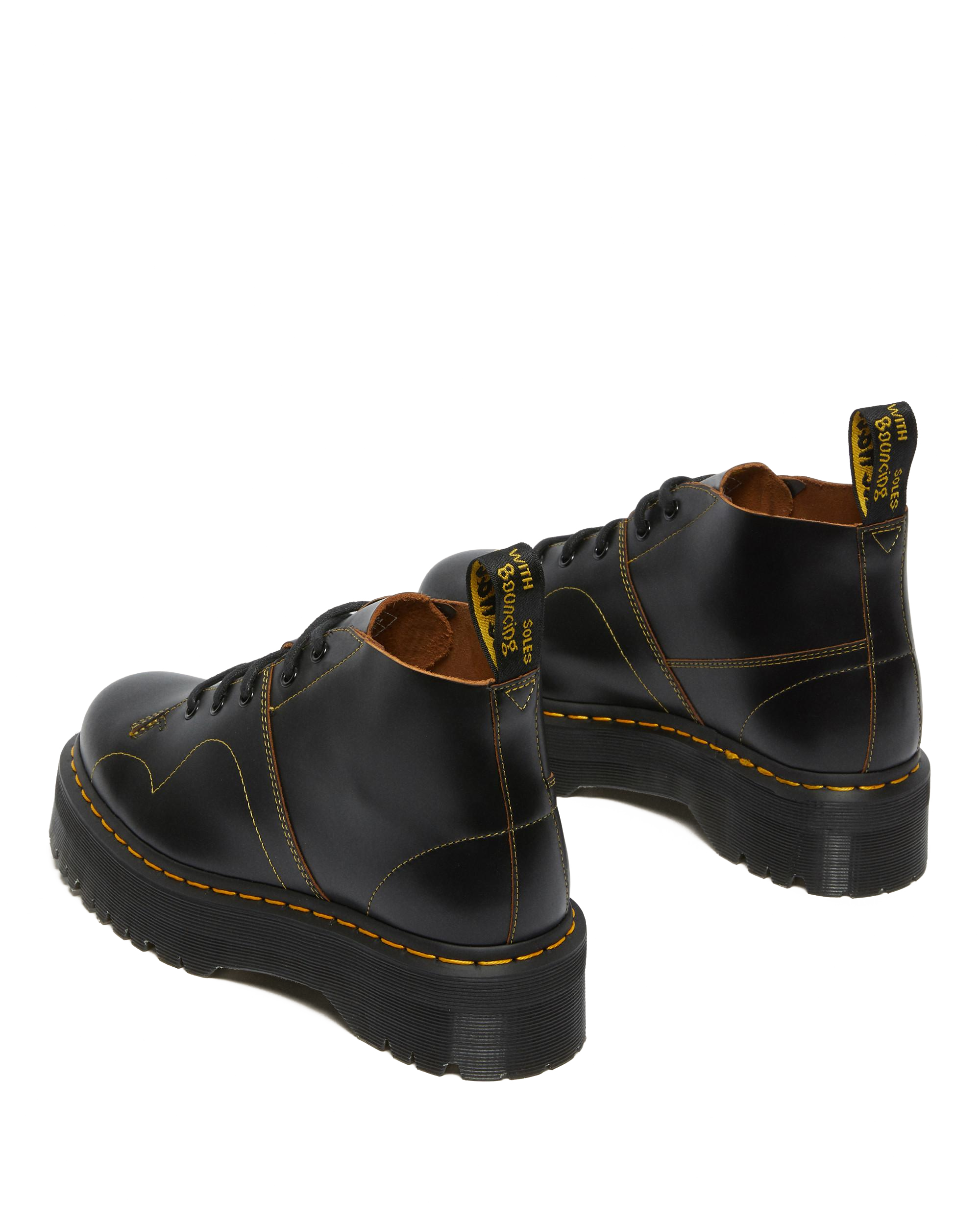 Church Platform Monkey Boots