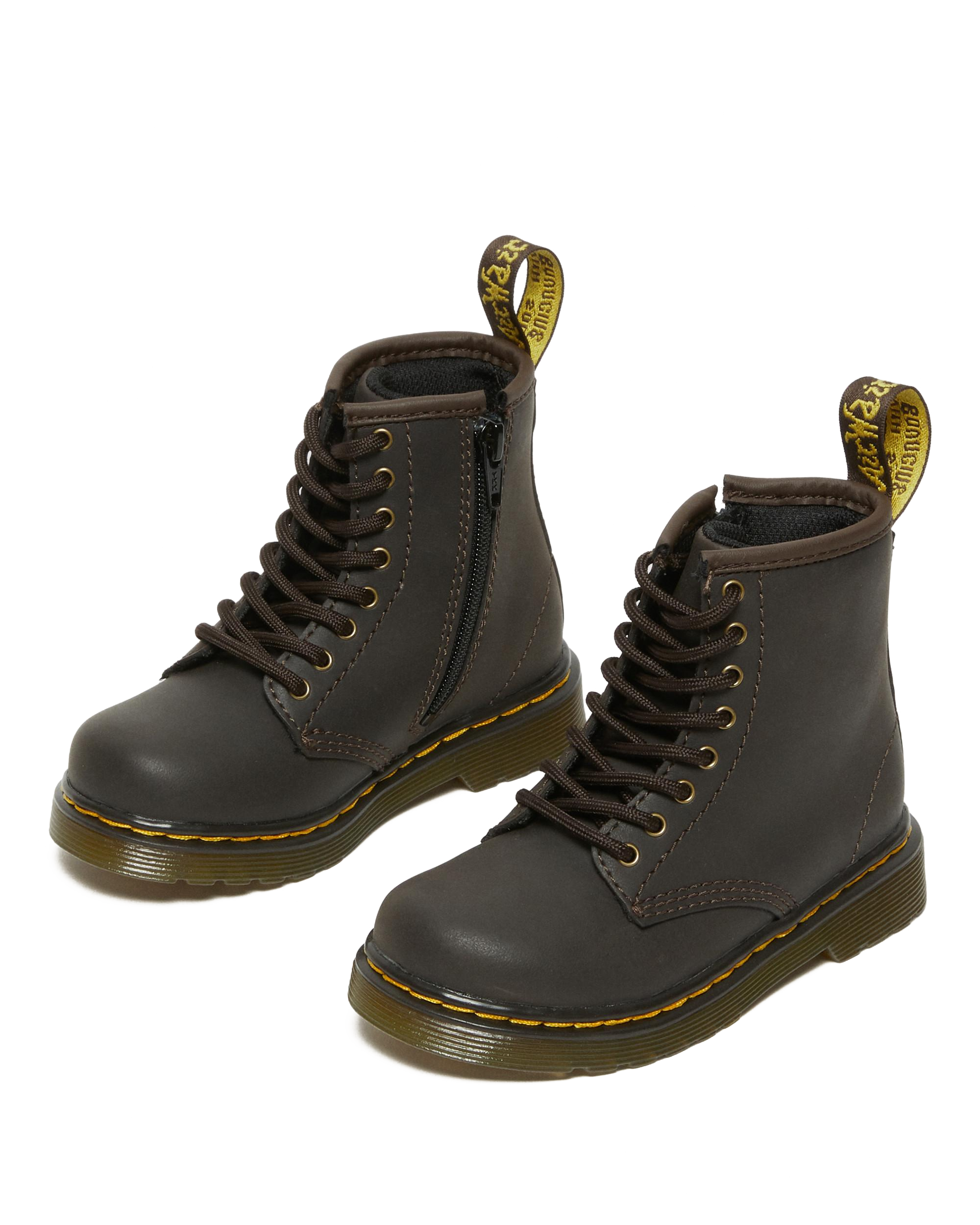 Toddler 1460 Wildhorse Leather Lace Up Boots