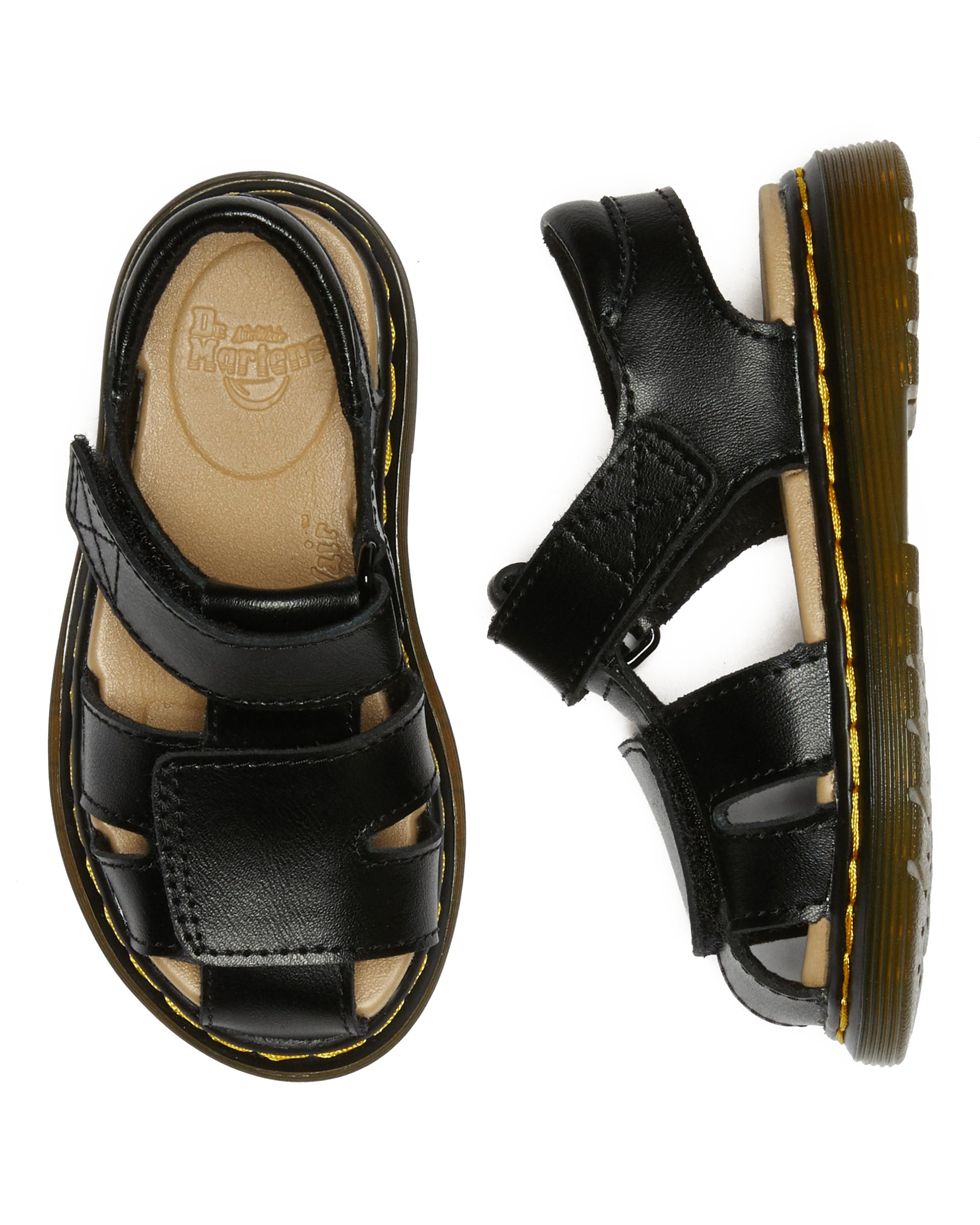 Toddler Moby II Leather Velcro Sandals