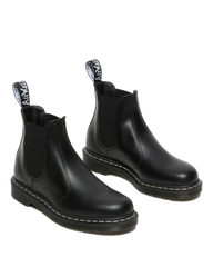 2976 Contrast Leather Chelsea Boots