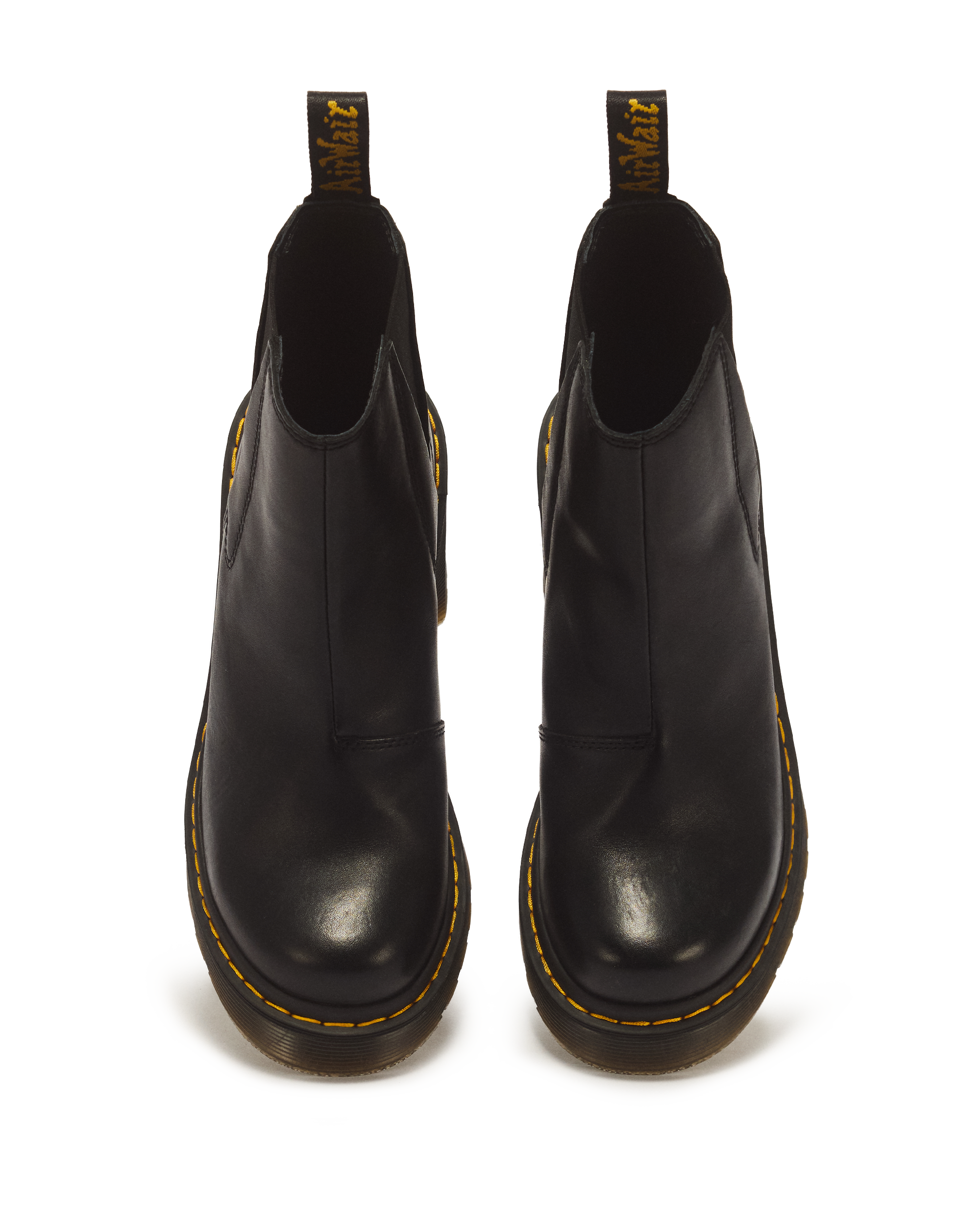 Spence Leather Flared Heel Chelsea Boots