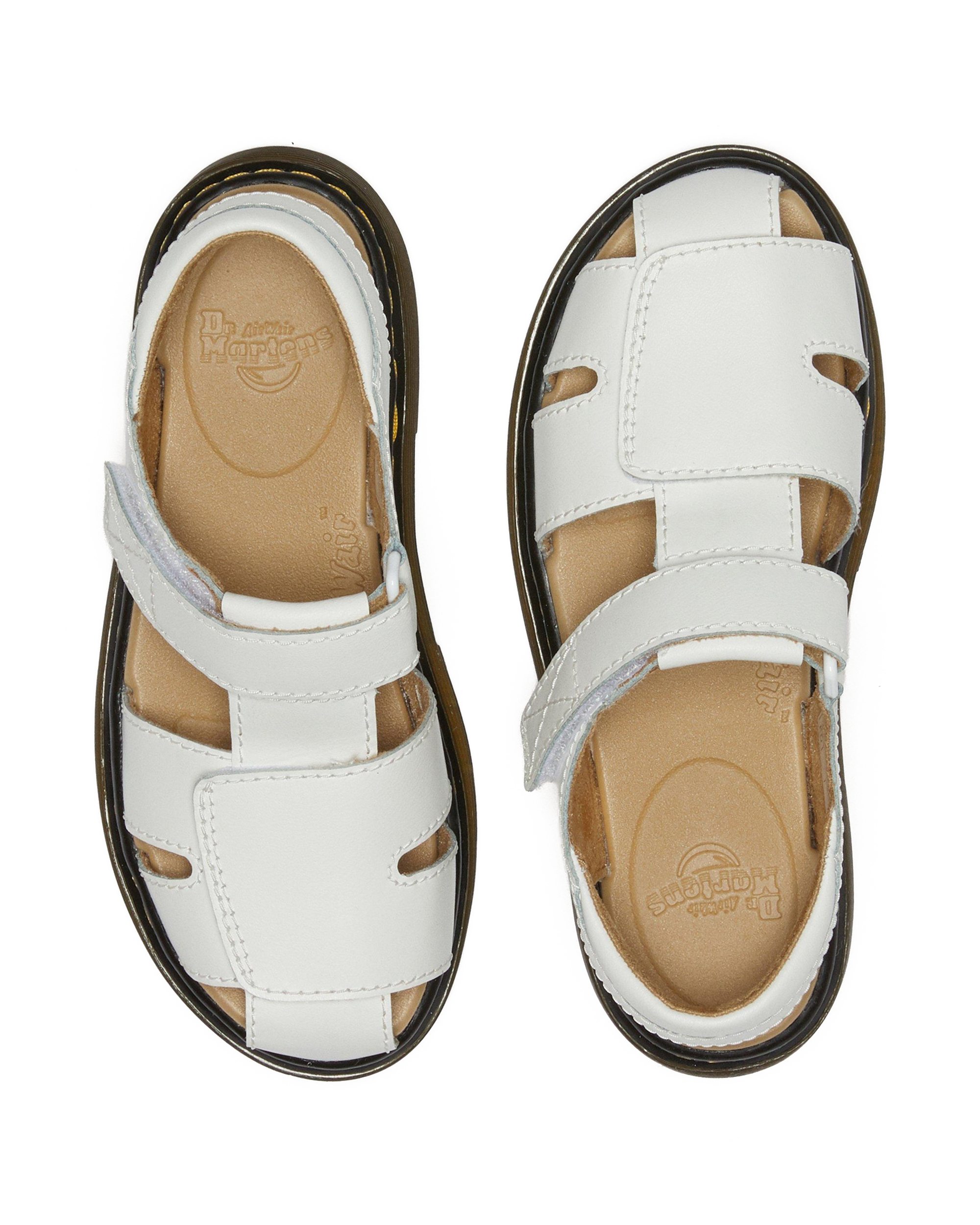 Junior Moby II Leather Velcro Sandals