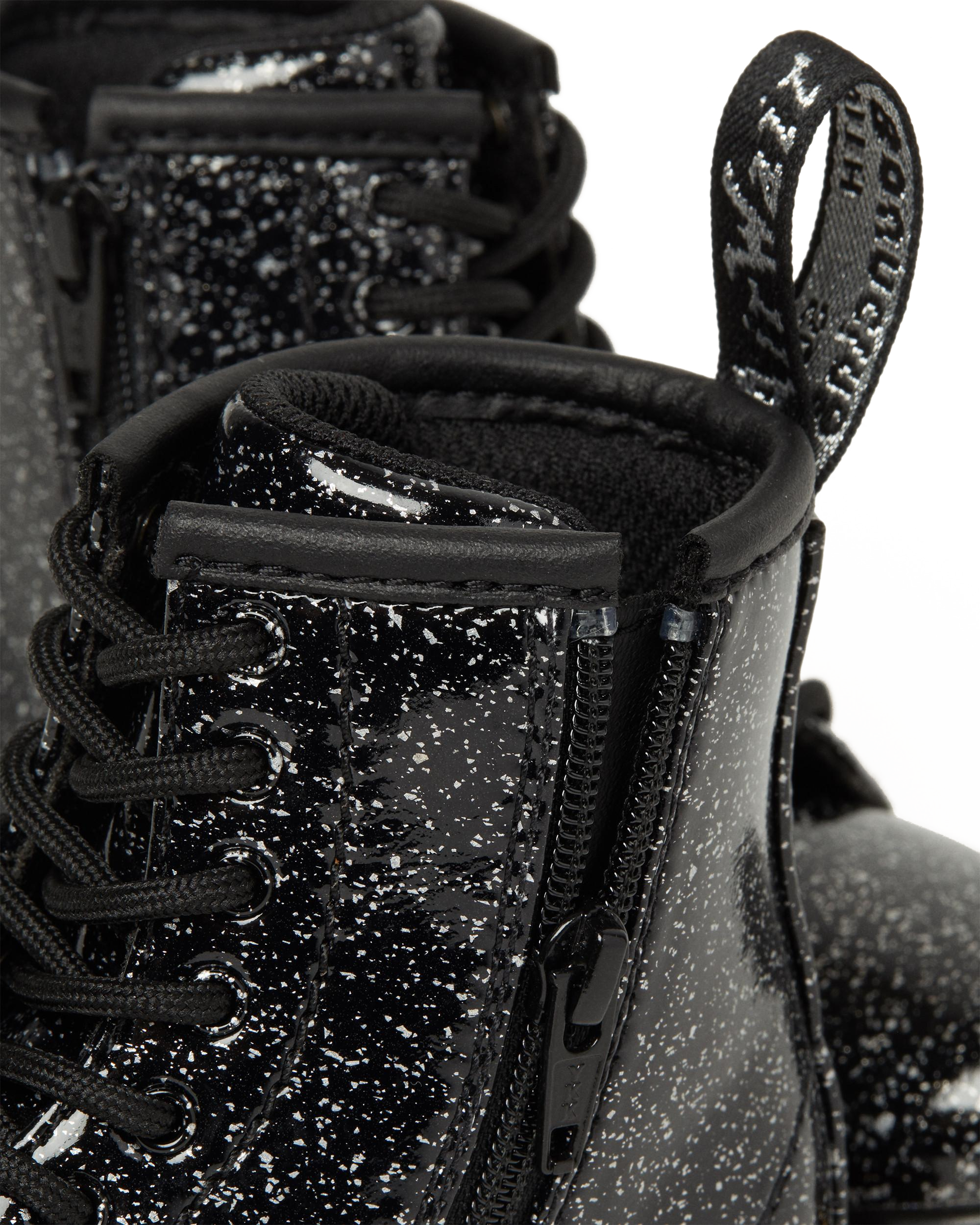 Toddler 1460 Glitter Lace Up Boots