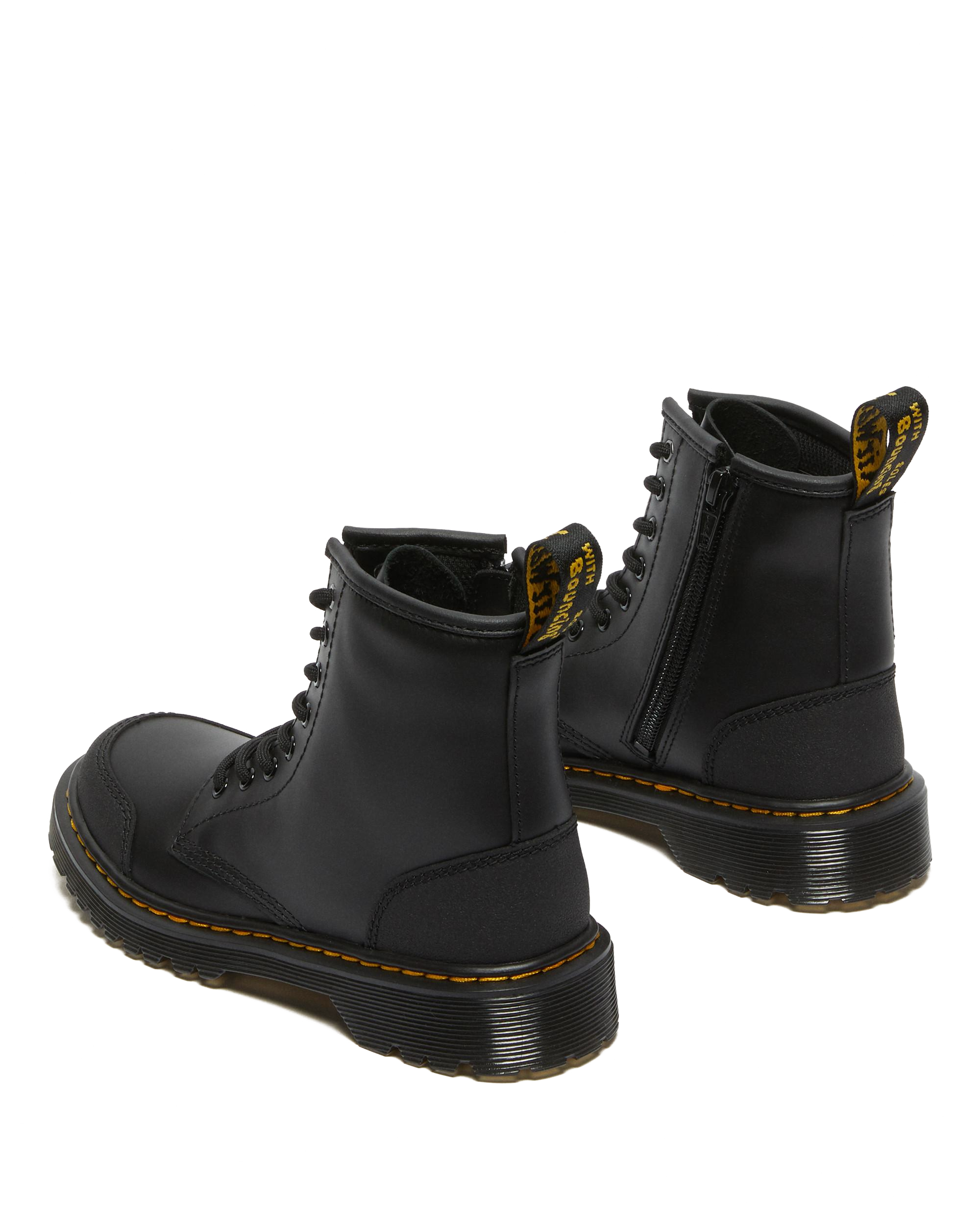 Junior 1460 Overlay Leather Boots