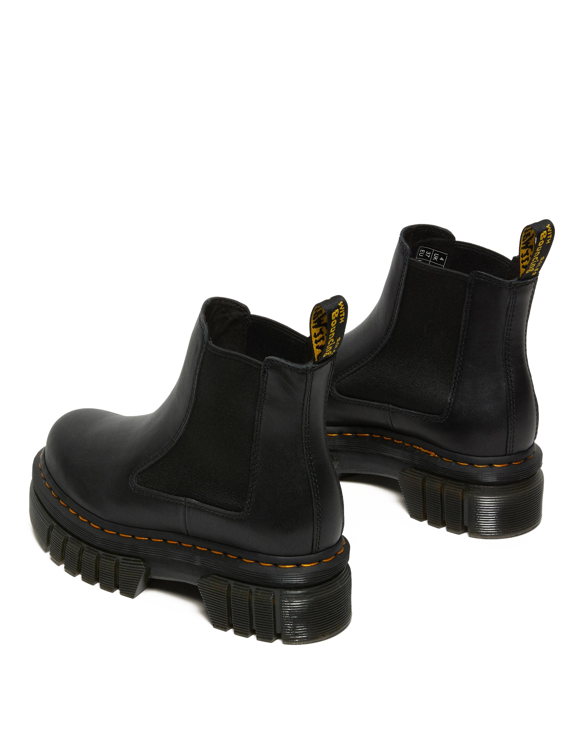 Audrick Nappa Leather Platform Chelsea Boots