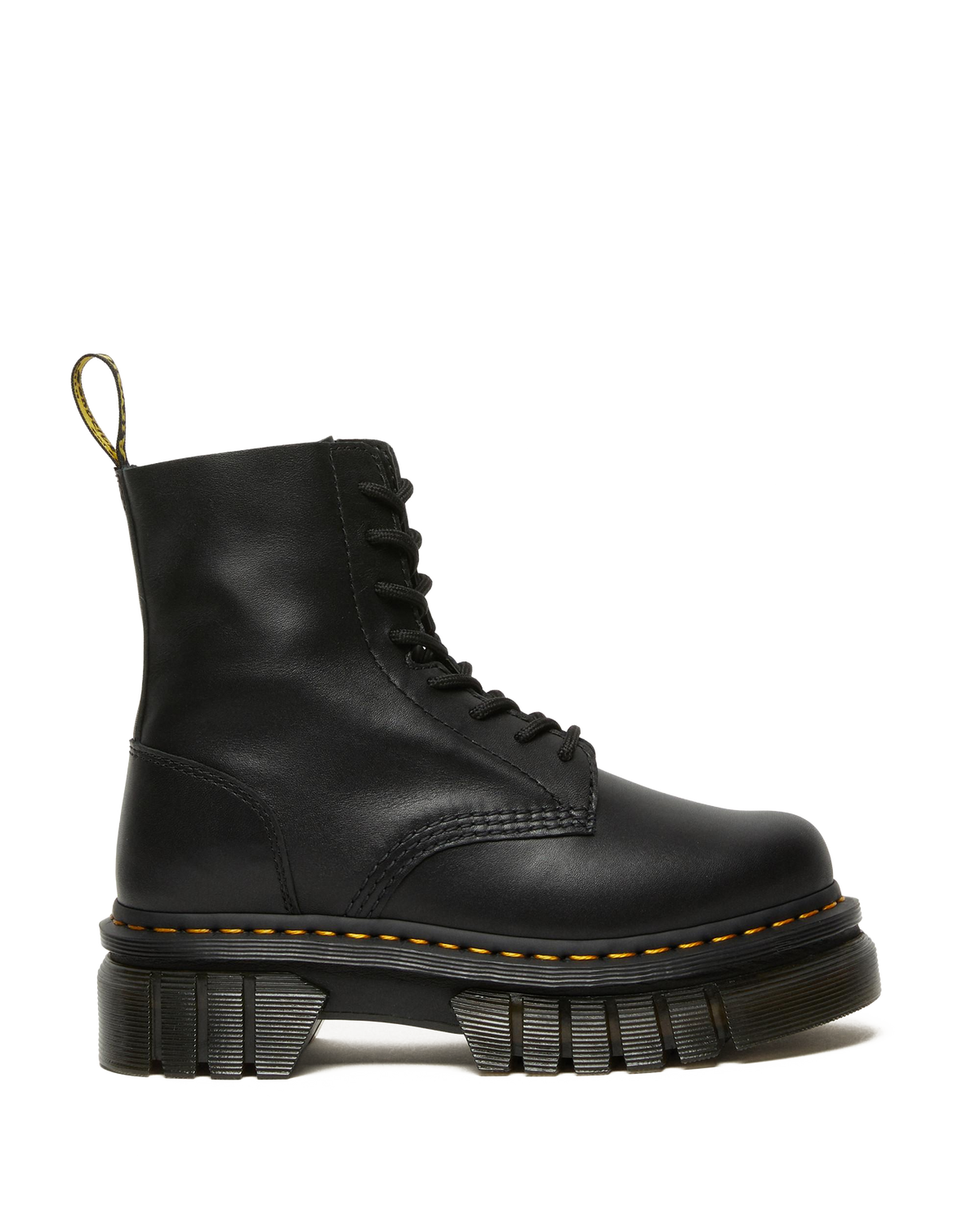 Audrick Nappa Leather Platform Ankle Boots