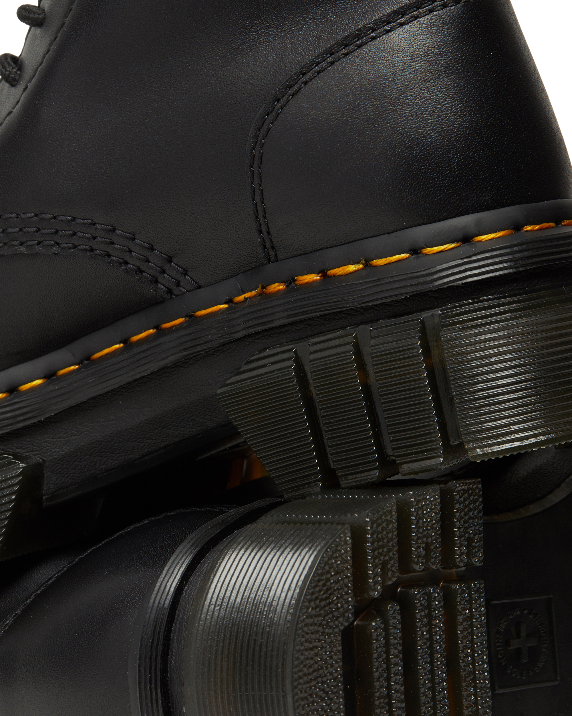 Audrick Nappa Leather Platform Ankle Boots