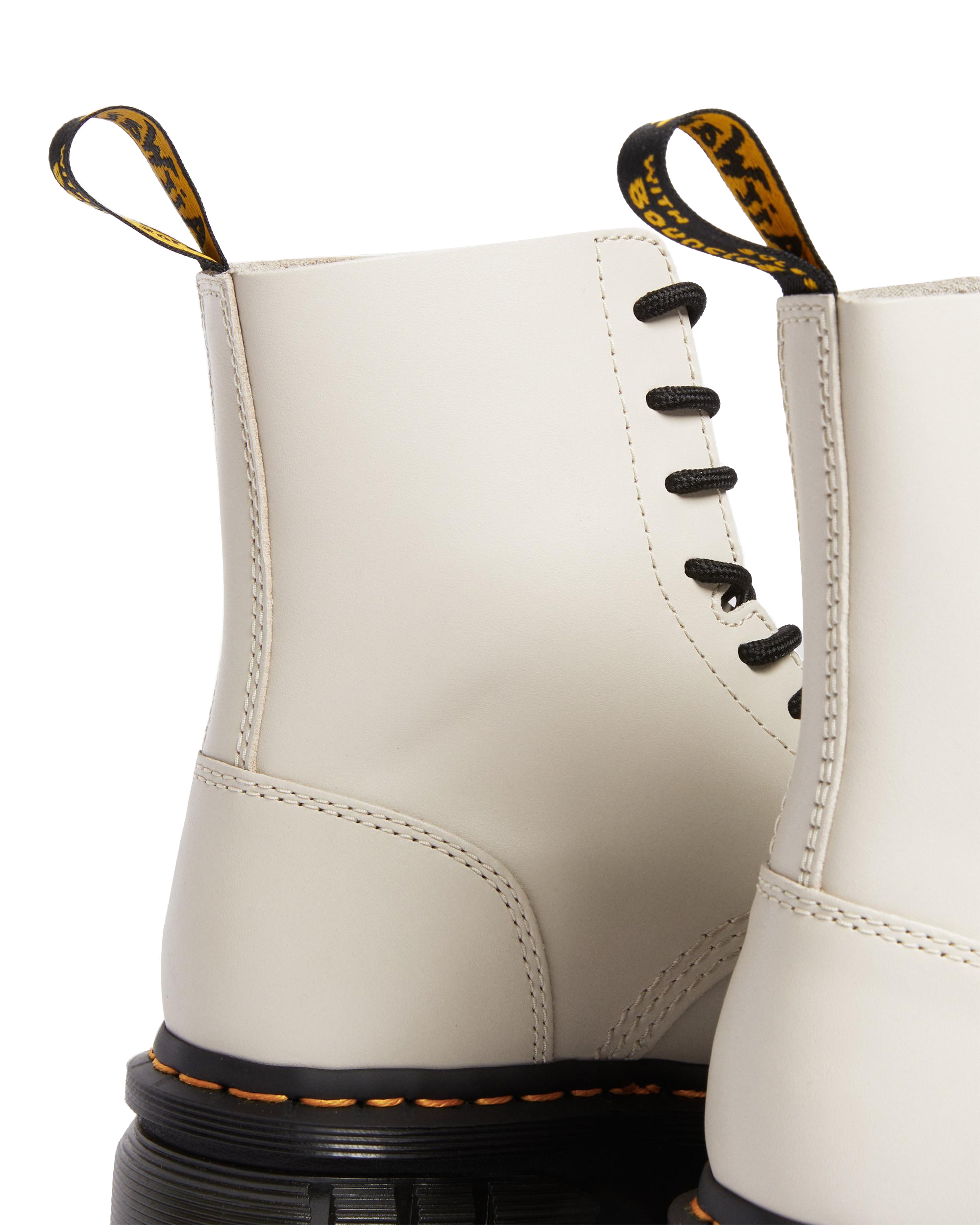 Audrick Nappa Leather Platform Ankle Boots