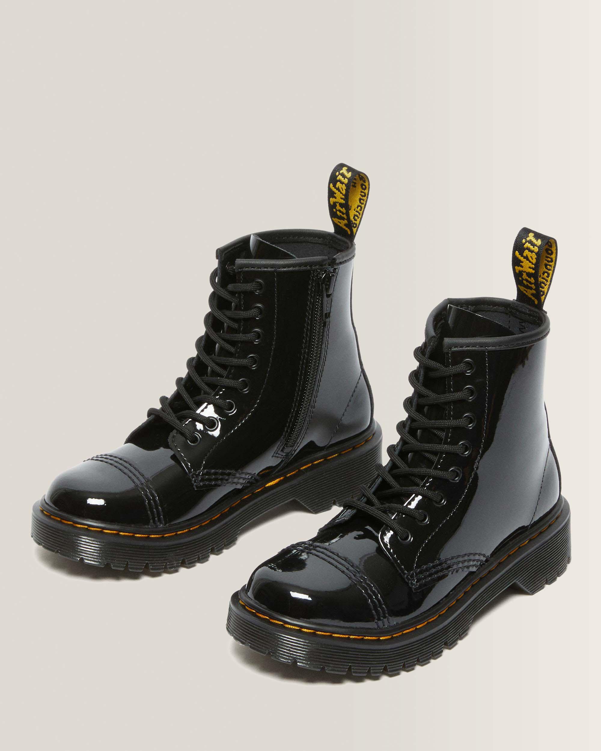 Junior Sinclair Bex Patent Leather Boots