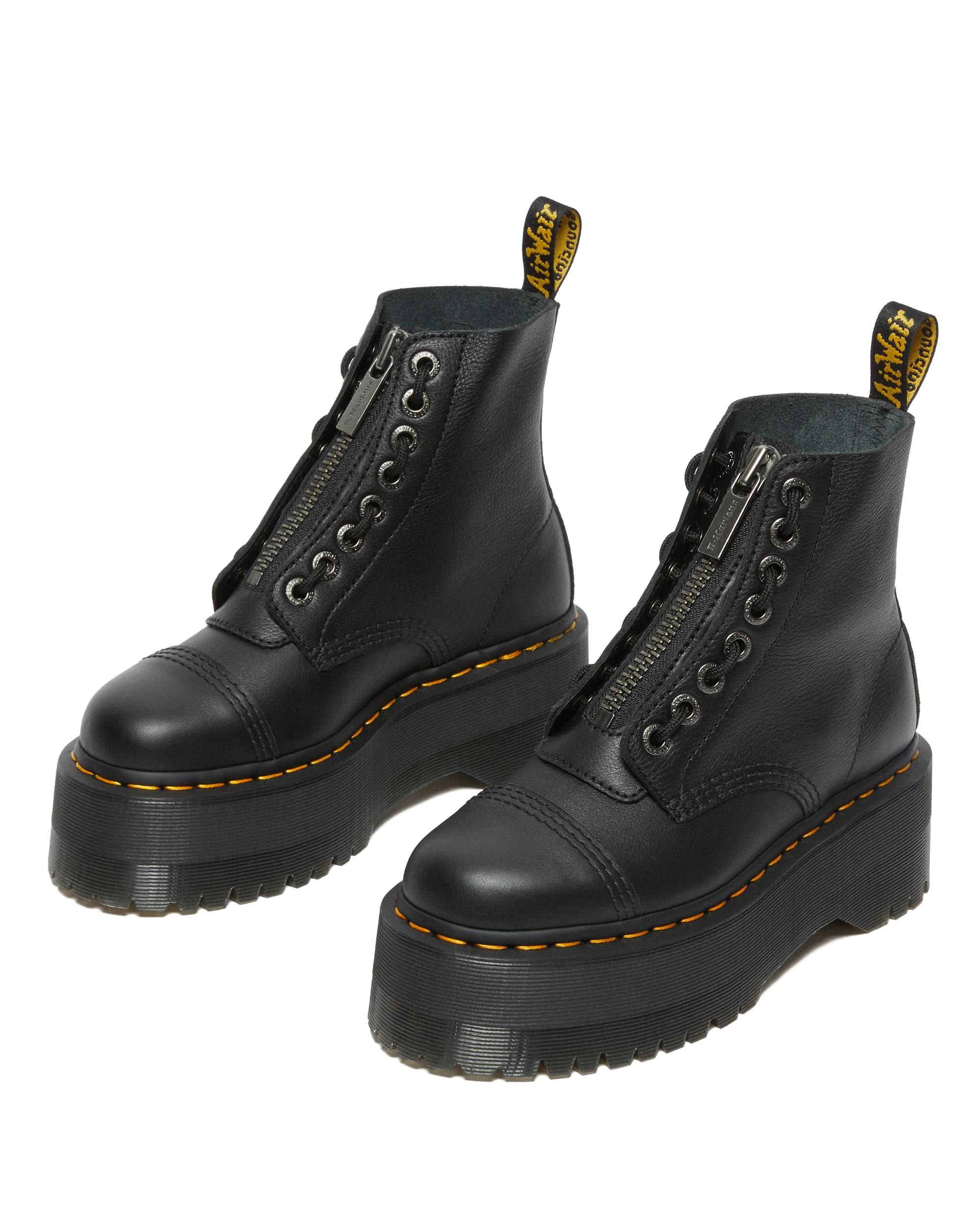 Sinclair Max Pisa Leather Platform Boots