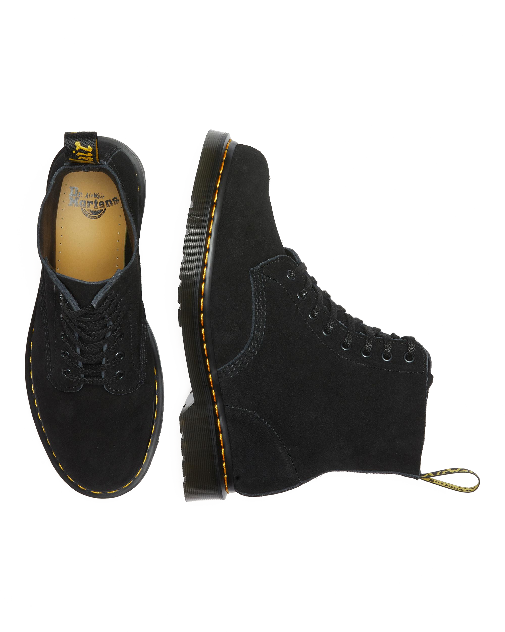 1460 Suede Lace Up Boots