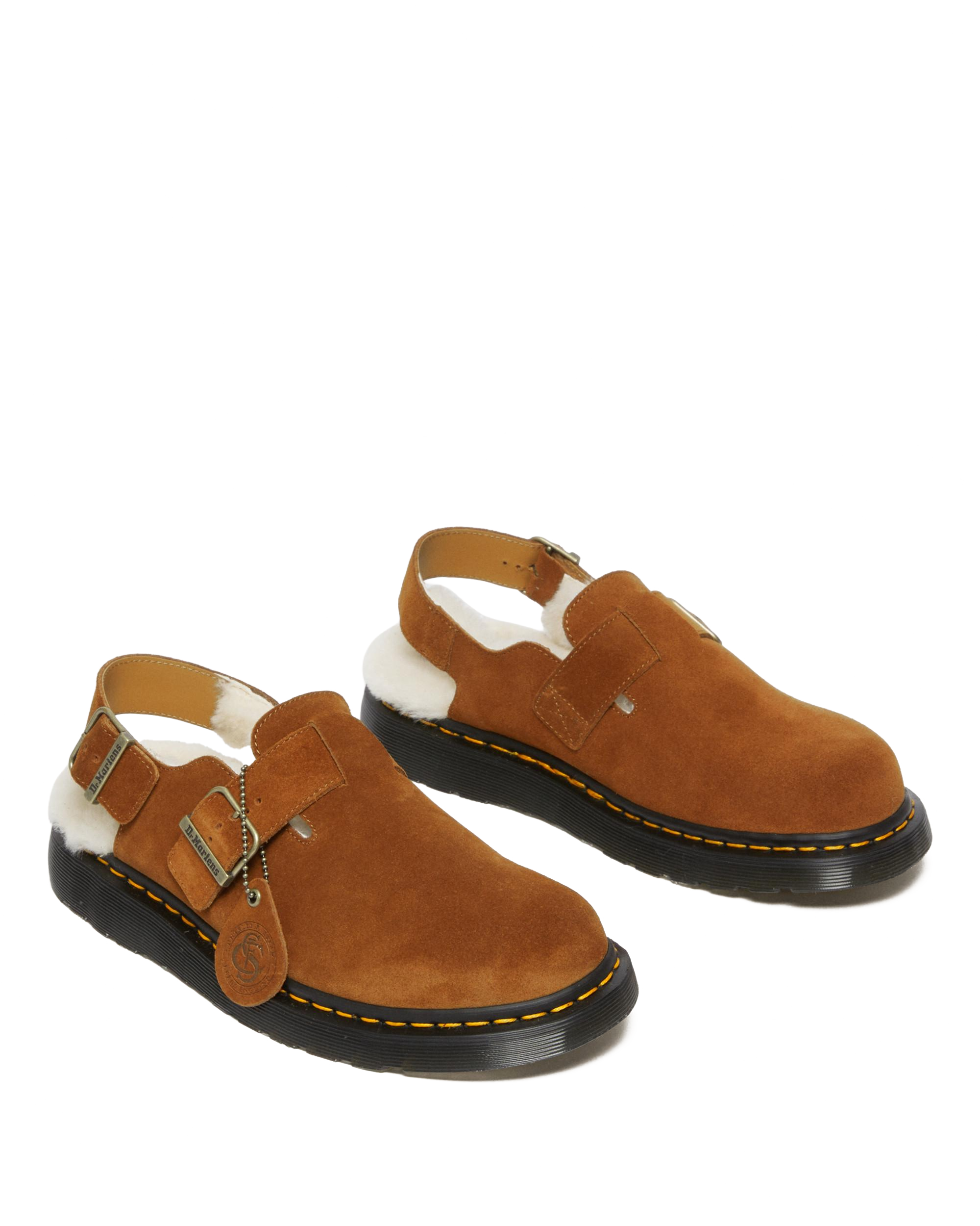 Jorge Made in England Shearling Slingback Mules