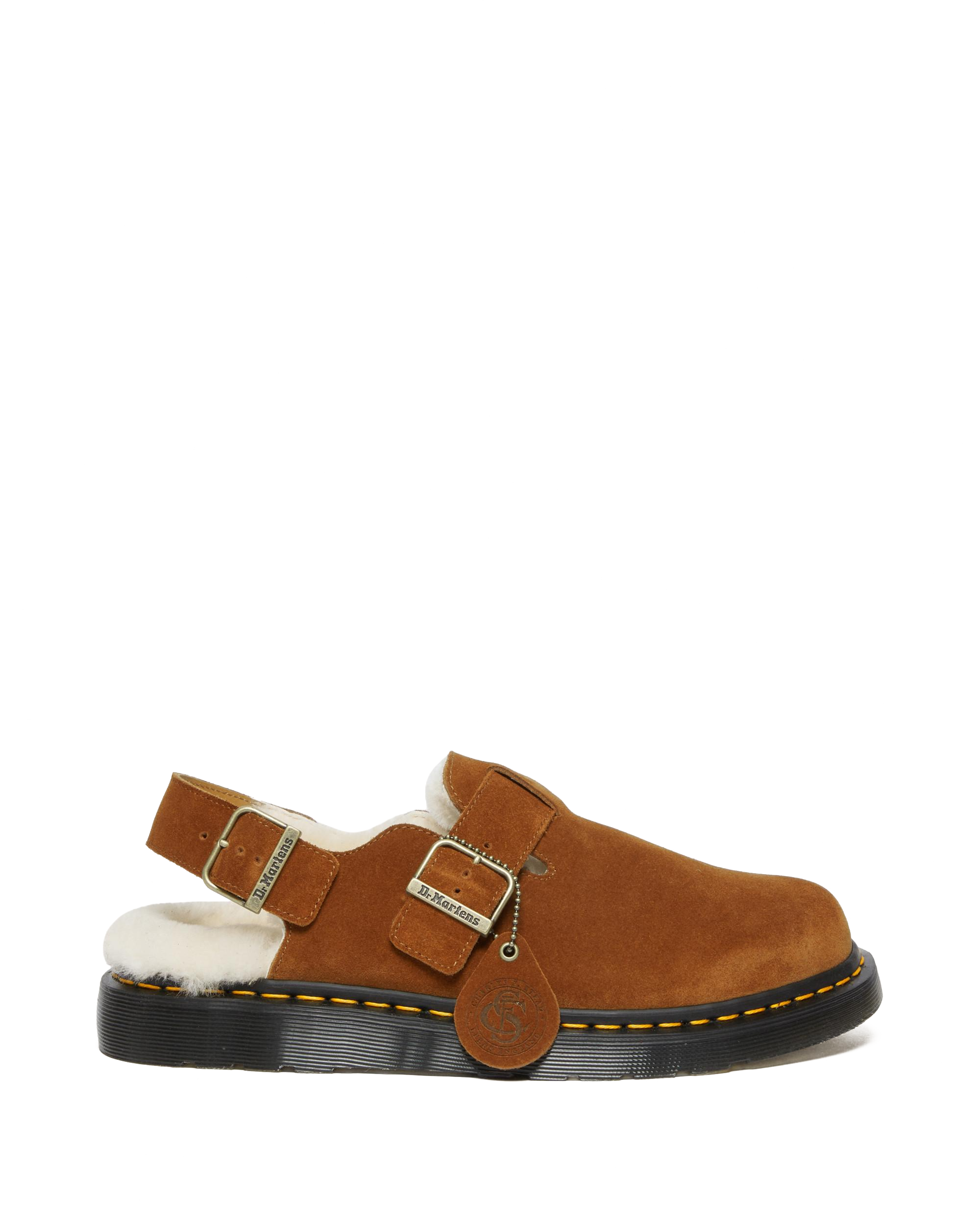 Jorge Made in England Shearling Slingback Mules