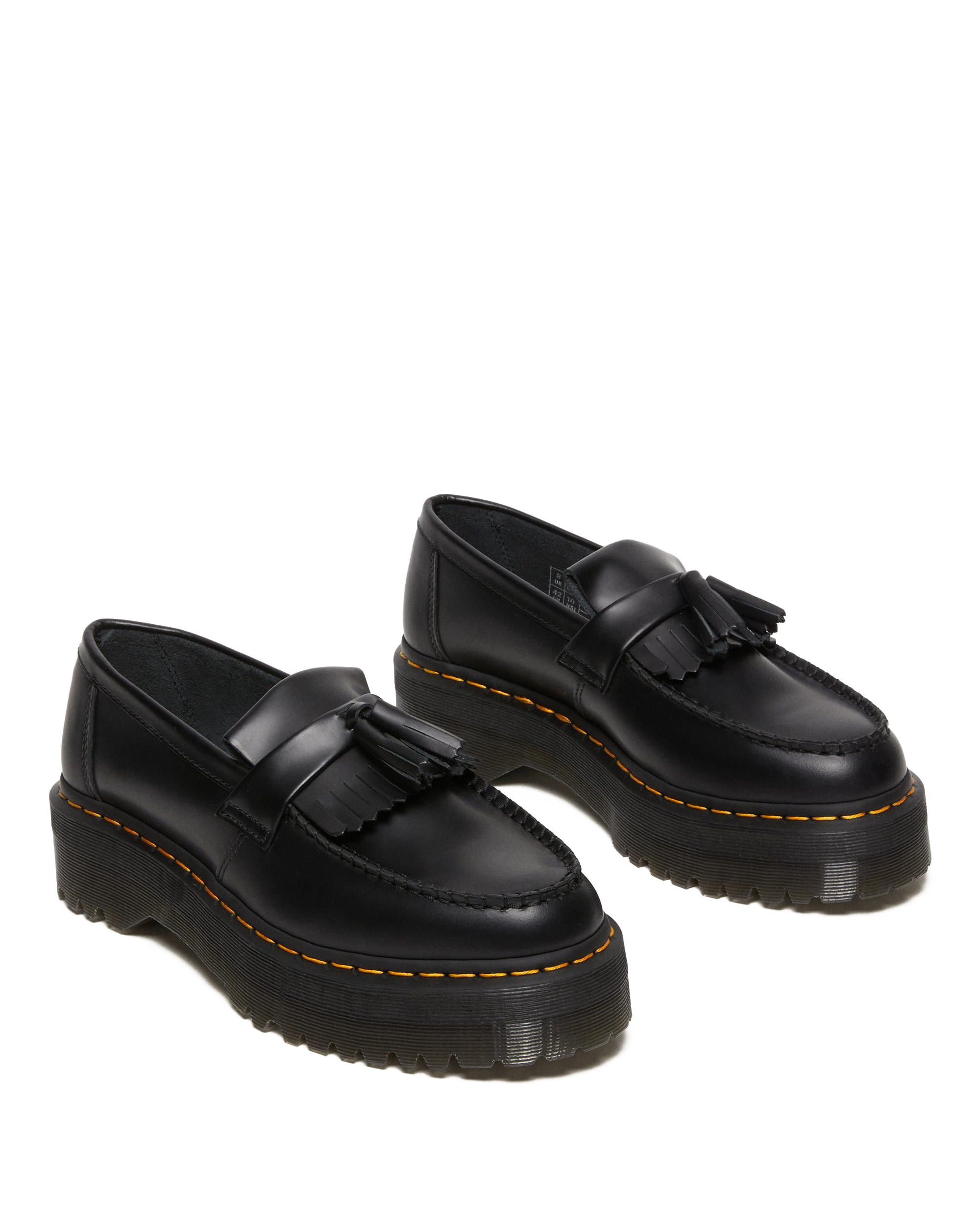 Adrian Leather Platform Tassel Loafers